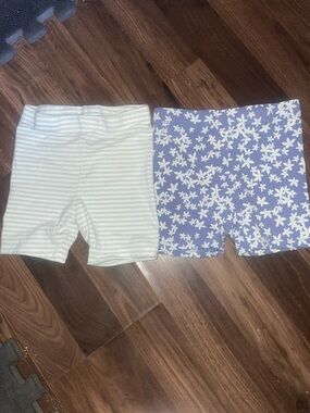 Set of two Isaac mizrahi biker shorts size 2T